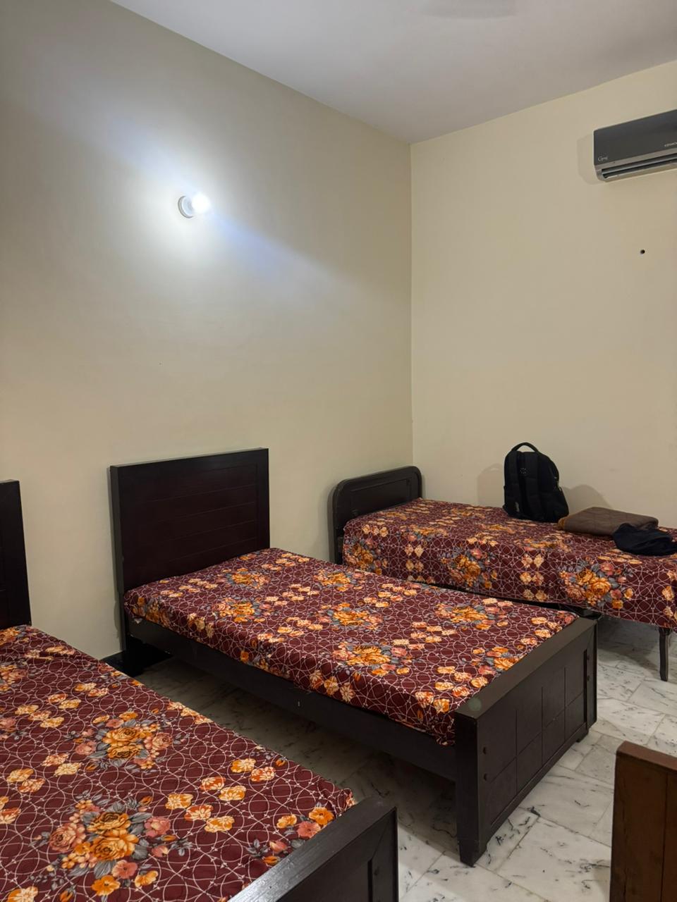 3 Seater Room - Chaudhary Boys Hostel